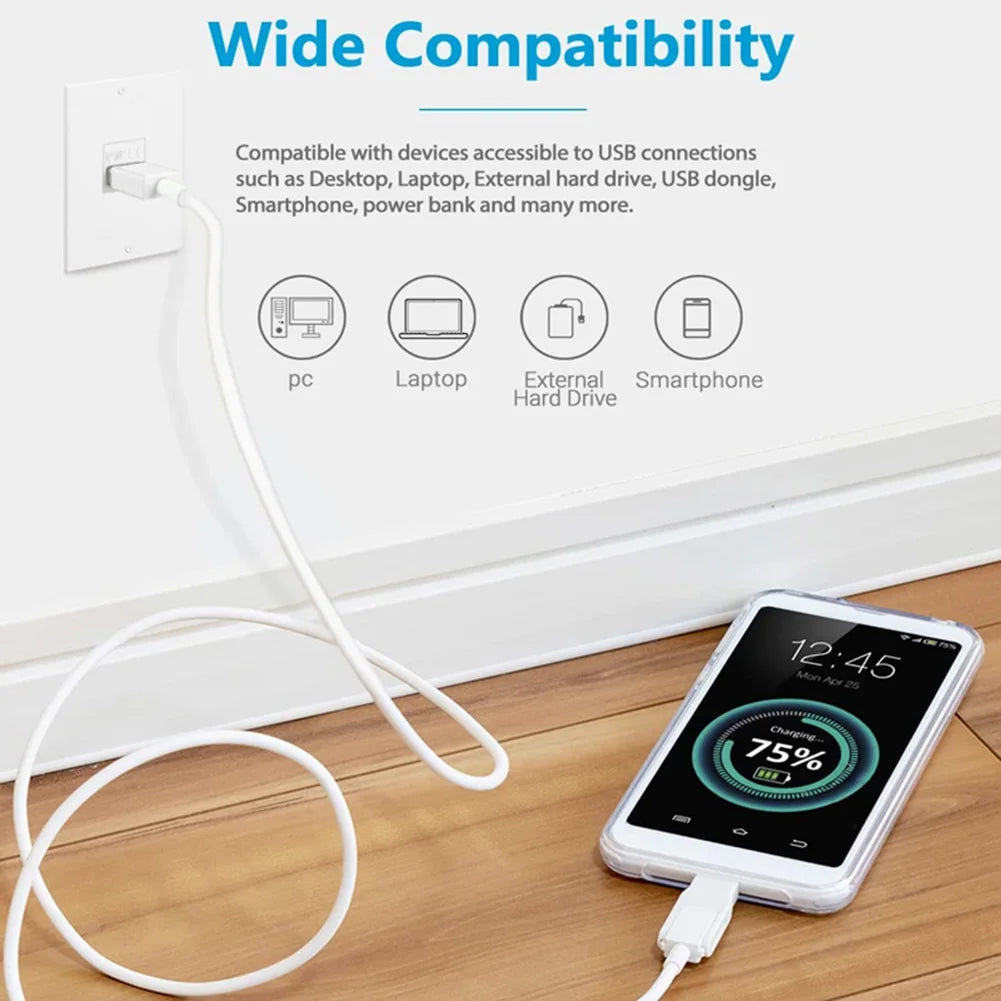 USB 3.0 Keystone Jack Inserts – Snap-In Modular Adapter for Wall Plates