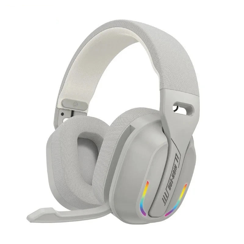 B500 Over Ear Wireless Headphones RGB Gaming Headset Bluetooth 5.4 Low Latency Deep Bass 60H Playtime for Gamer