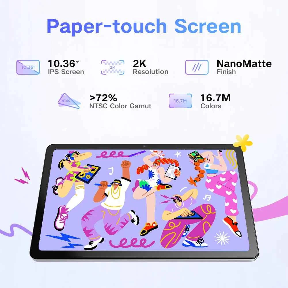 UGEE UT2 Fun Drawing Pad 6GB+128GB Full-Laminated Screen 2K Ultra HD Android 14 Tablet Drawing 7000mAh+18W 10.36 inch with Pen