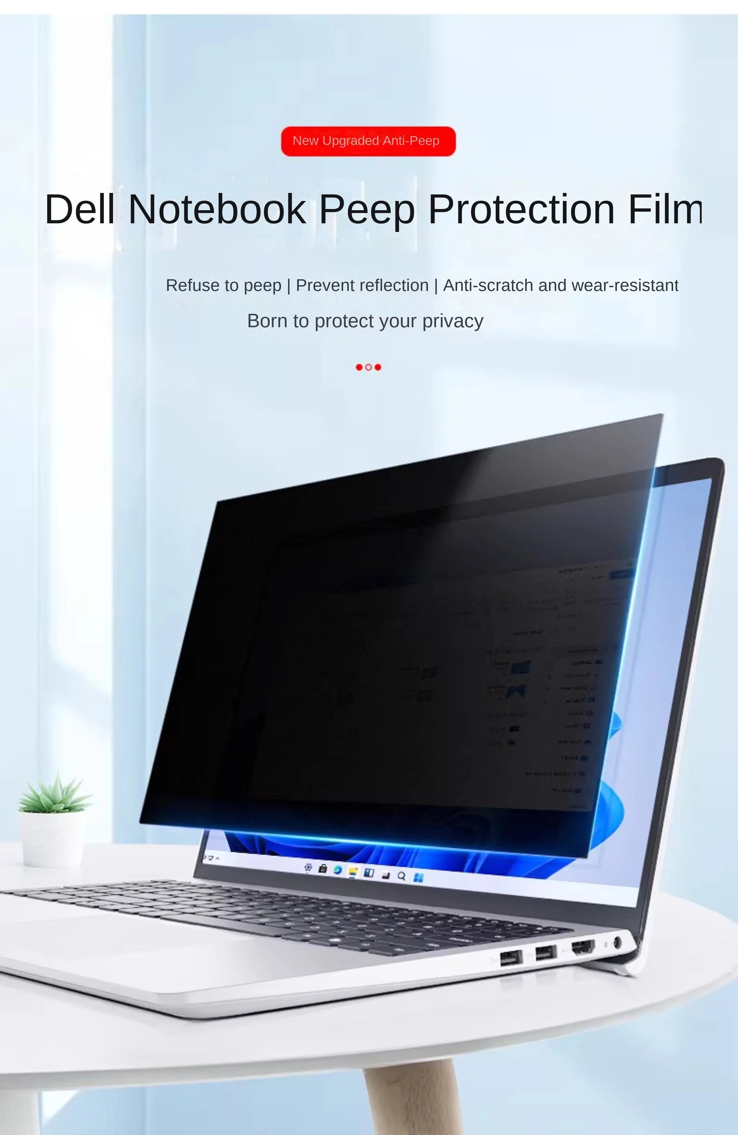 For 2026 ROG Flow Z13-KJP laptop anti-spy privacy film 13.4 inch GZ302EAC-XS99 anti-radiation computer anti-peep film matte