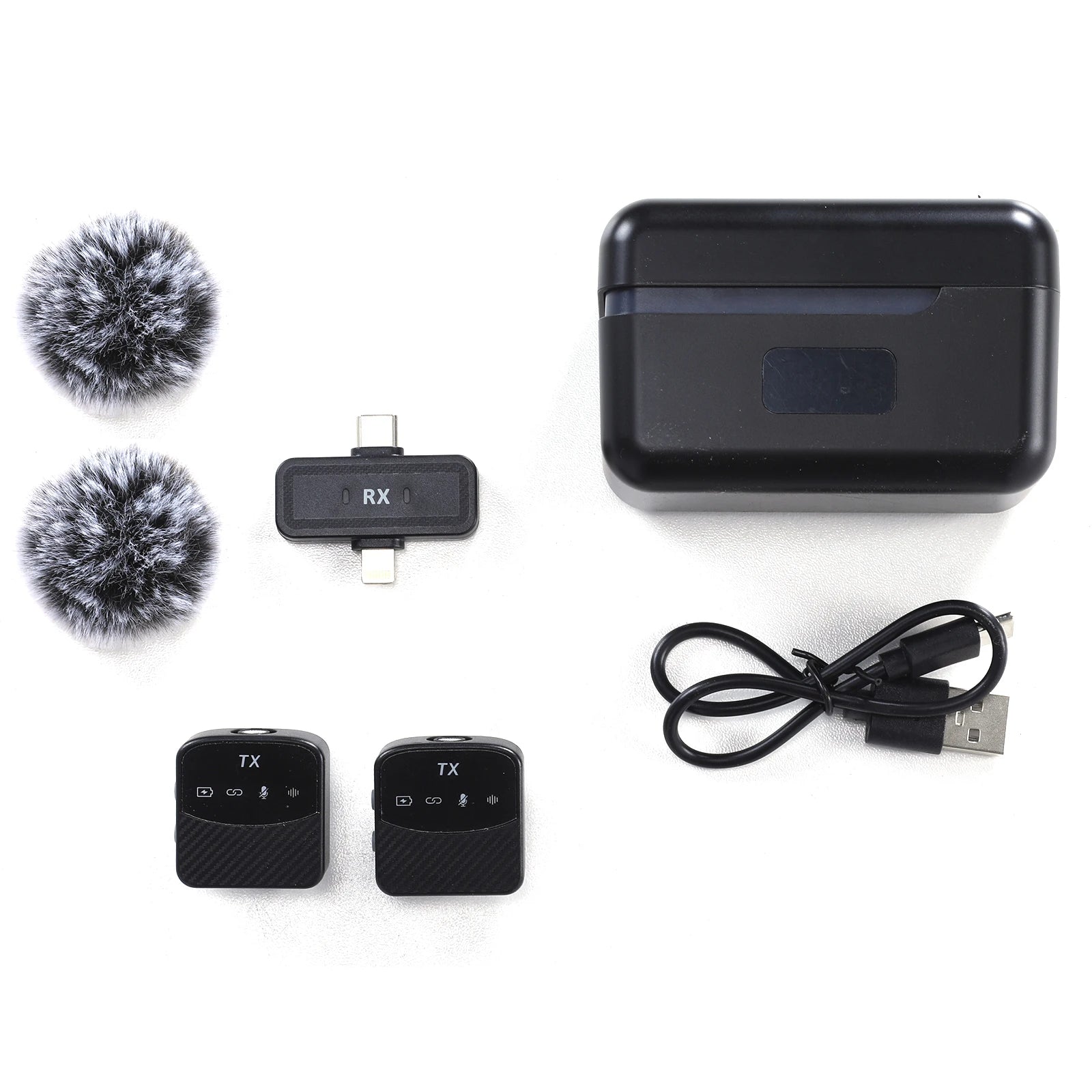 Mini Microphone for IPhone/Android/Camera with Noise Reduction Plug & Play Lapel Mic for Video Recording Vlogging Interview
