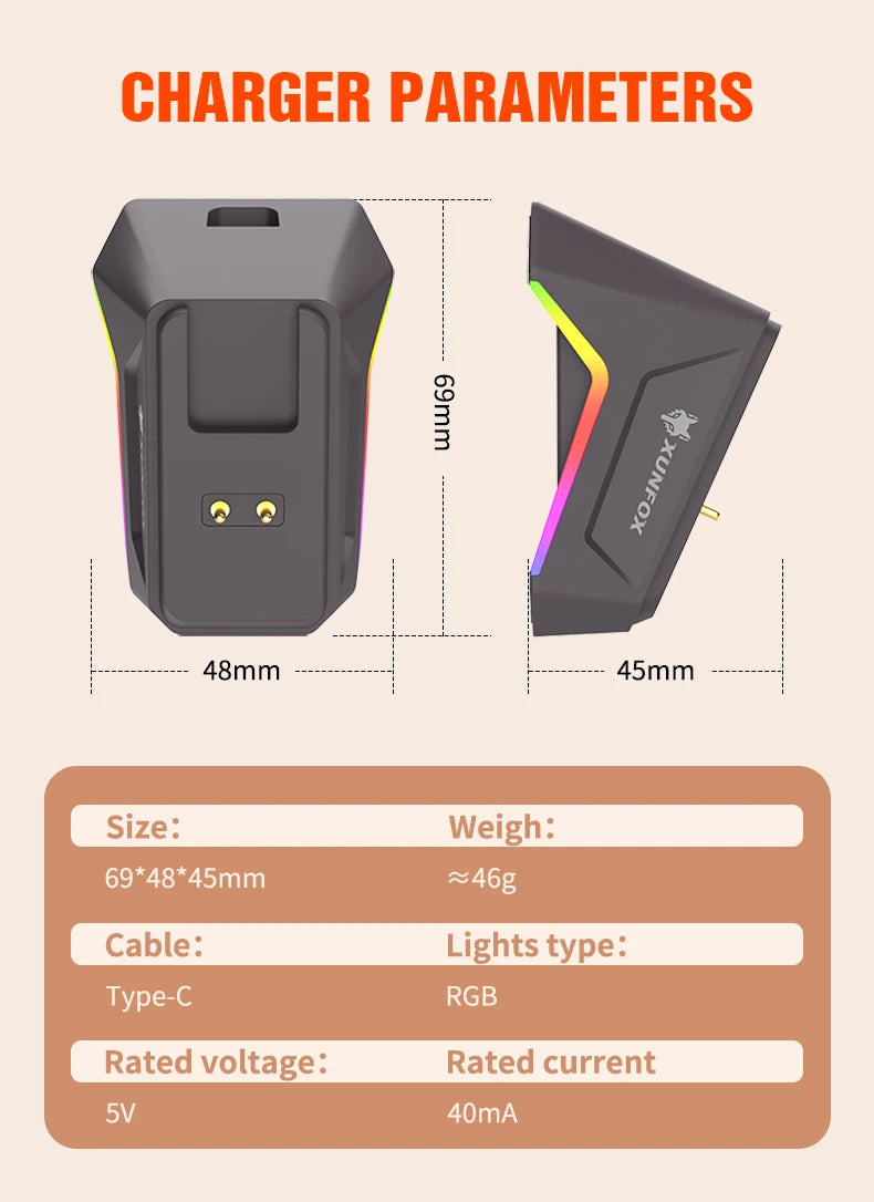 H2 Mouse, lightweight S205, three-mode wireless Bluetooth mouse for gaming, charging, RGB lighting, suitable for