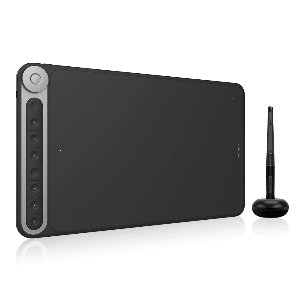 Huion Inspiroy Dial Q620M Graphic Tablet 8192 levels Wireless Drawing digital Pen Tablet with Dial for PC/Android