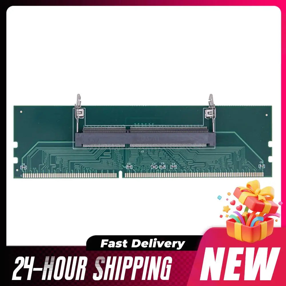 1-5PCS Laptop To Desktop Memory RAM DDR3 DDR4 Memory Adapter Connector Card SO-DIMM To PC DIMM Card DDR3 DDR4 Memory Adapter Sti