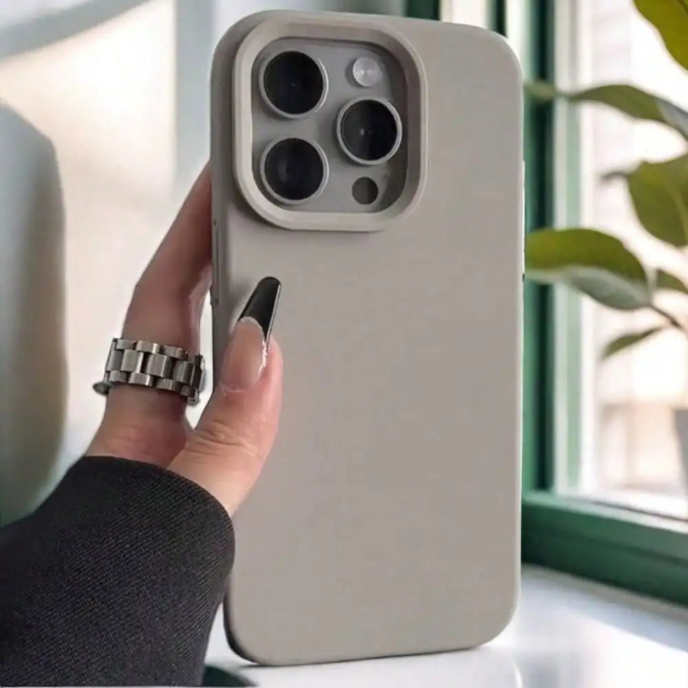 Silicone phone case, soft protective case, shockproof design cover, suitable for iPhone 17/16/15/14/13/12/11 Pro Max Plus
