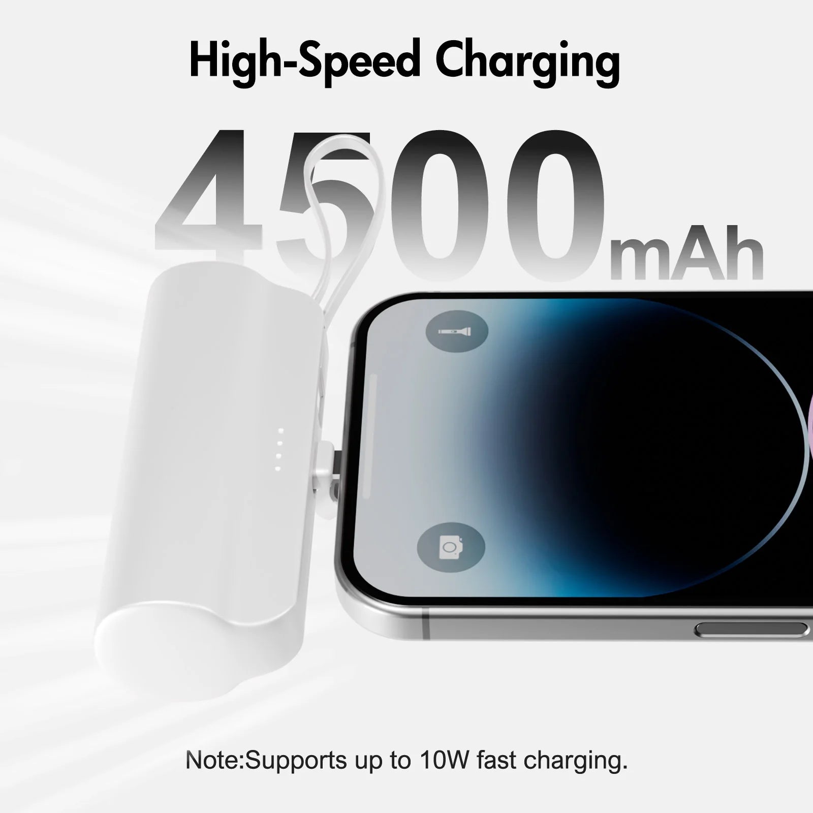 MIni Power Bank 4500mAh Fast Charging 10W Portable Type-C External Battery Charger For Huawei Samsung iPhone Powerbank