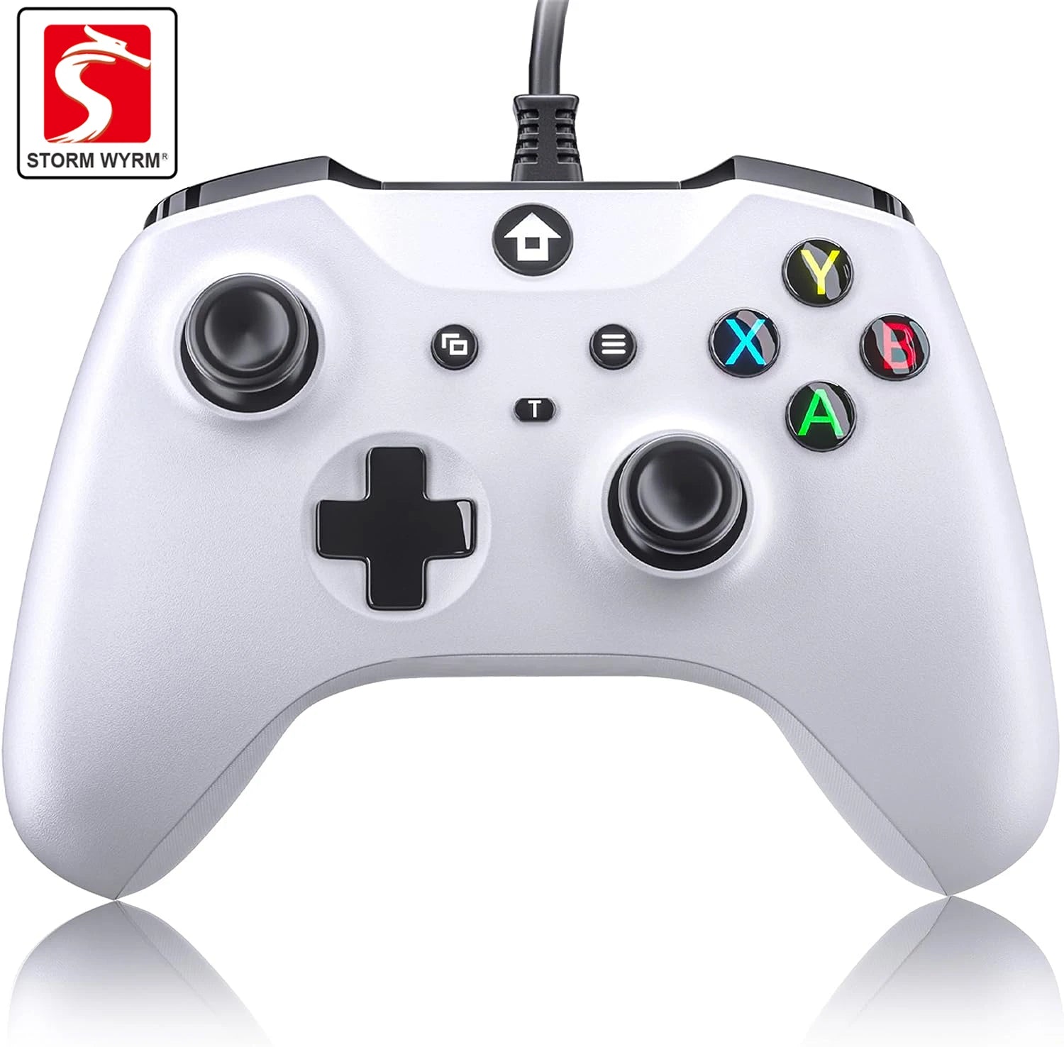 2M Wired Gaming Controller Joystick Gamepad with Dual-Vibration Compatible with PS3, Switch, Windows 11/10/8/7 PC PC001 - WinSupport Tech