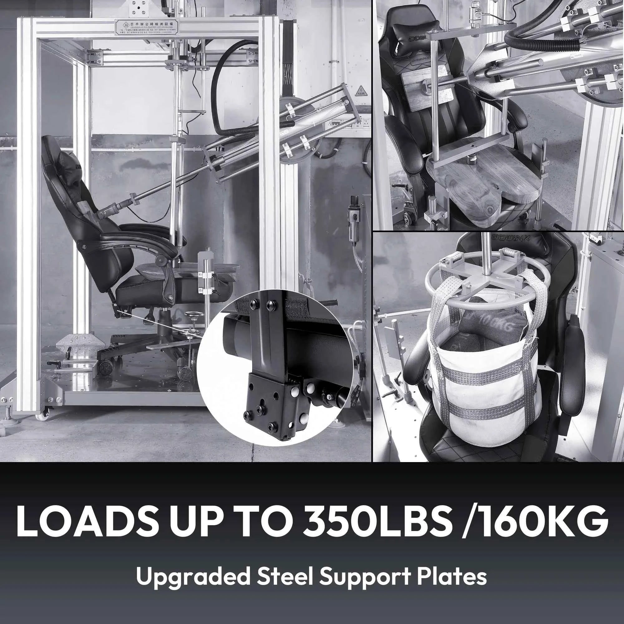 Dowinx Gaming Chair with Pocket Spring Cushion, Ergonomic Computer Chair High Back, Reclining Game Chair Pu Leather 350LBS