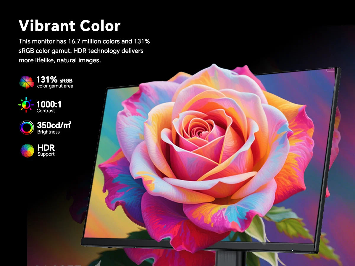 KTC 27 Inch Gaming Monitor 240Hz, FHD 1080p Fast IPS Computer Monitor with Adaptive Sync, HDR Vesa Mount, HDMI/DP/USB, H27F7