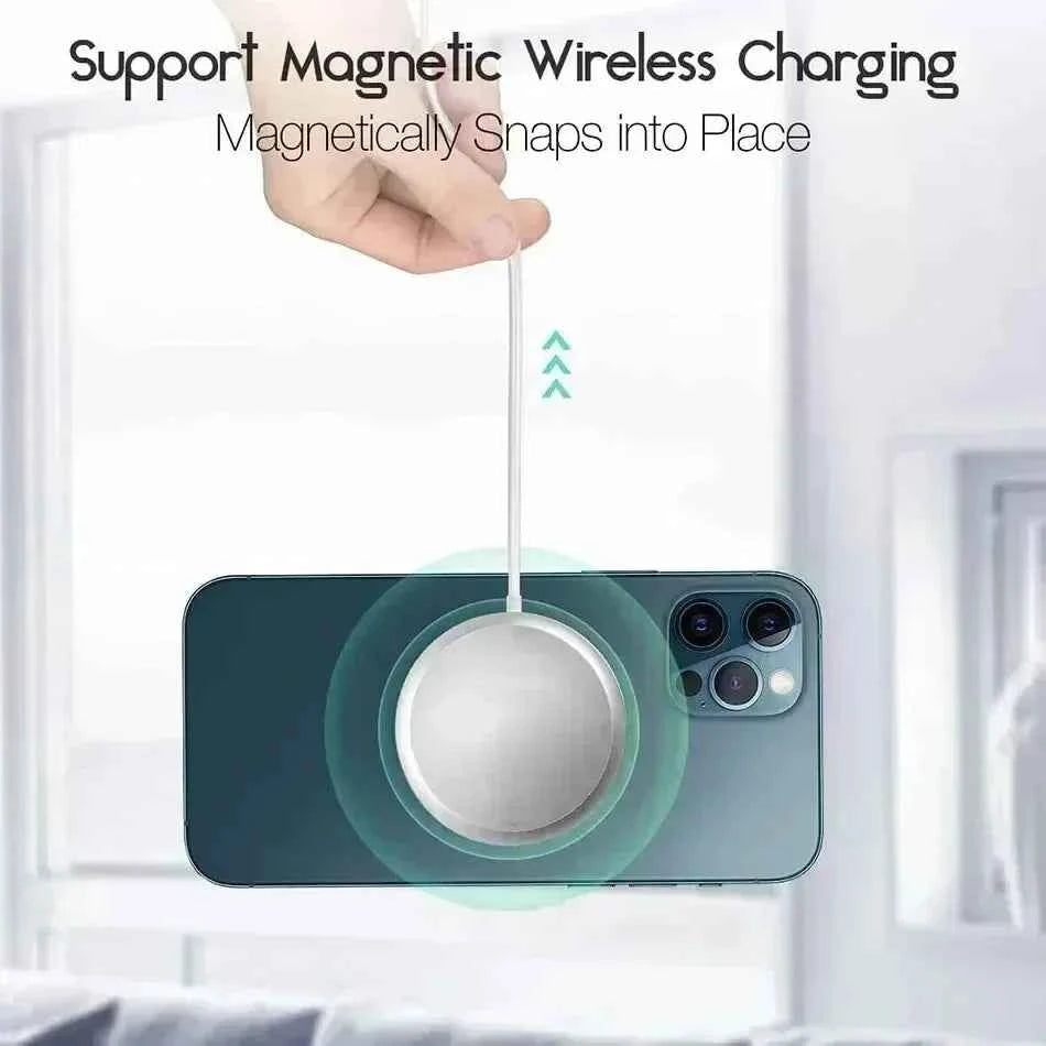 Fast Charger Original Magnetic Wireless Charging Device For iPhone 17 16 15 14 13 12 Pro Max Mini USB C 8 Plus XR XS MAX Airpods