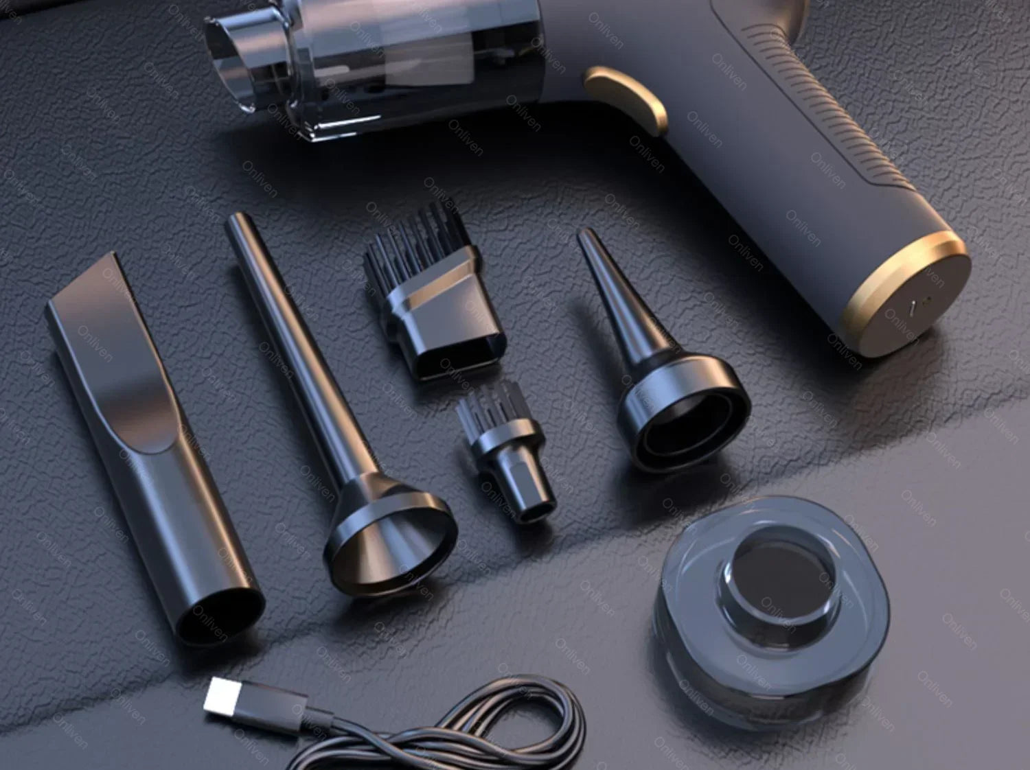 SZUK 17000PA Powerful Vacuum Cleaner Mini Cordless Portable Car Vacuum Cleaner for Home Appliance Handheld Blower Car Cleaner