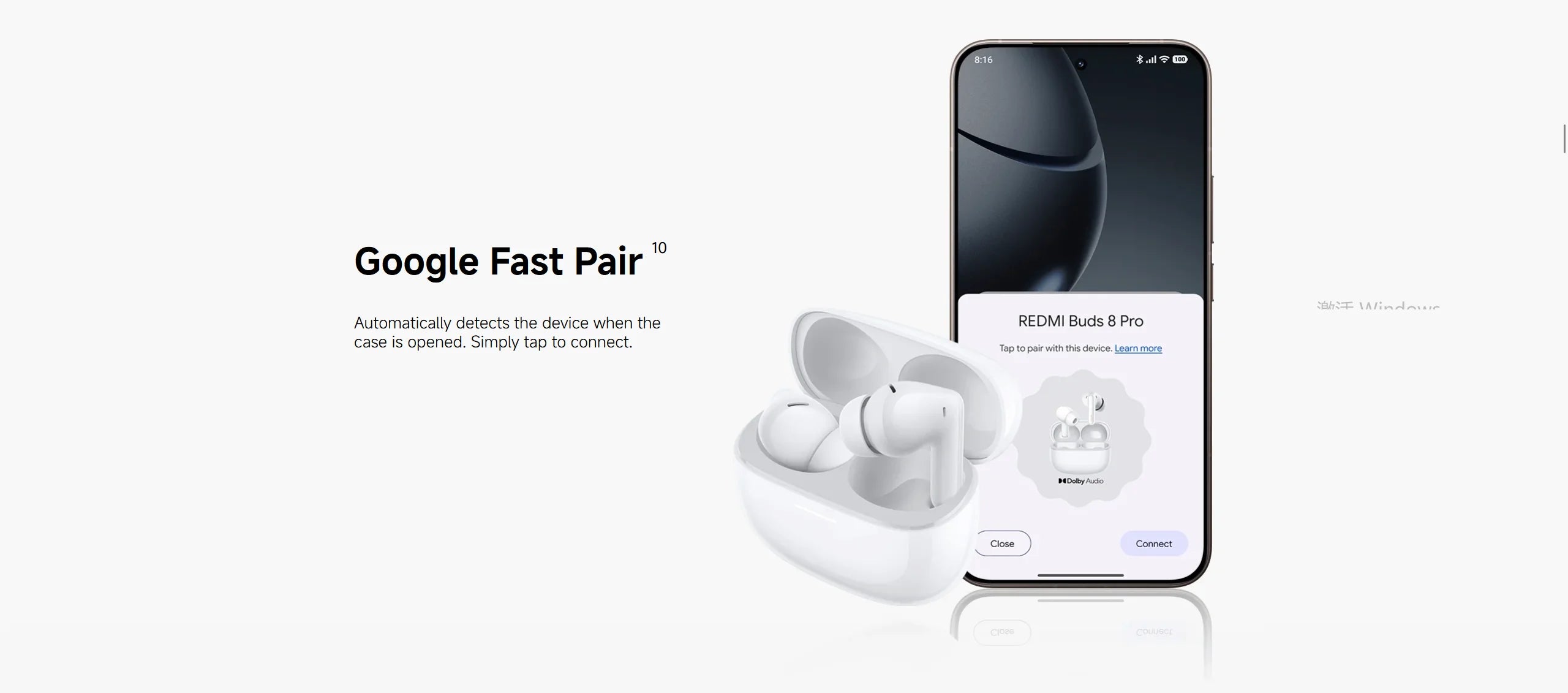 Xiaomi Redmi Buds 8 pro TWS Bluetooth 5.4 Earphones with 3MIC AI 55dB ANC 35H Battery Dual Connection Earbuds for Mobile Phone