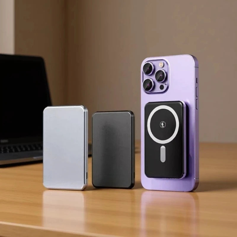 Taepiaai 20000mAh Portable Magnetic Wireless PowerBank PD22.5W Fast Charging External Battery for Magsafe for IPhone Samsung