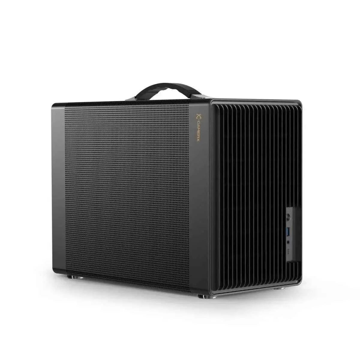 Power Train P40 MATX Case Desktop Computer Vertical Desktop Portable Host Case Mesh Breathable Graphics Card 350mm Length Limit