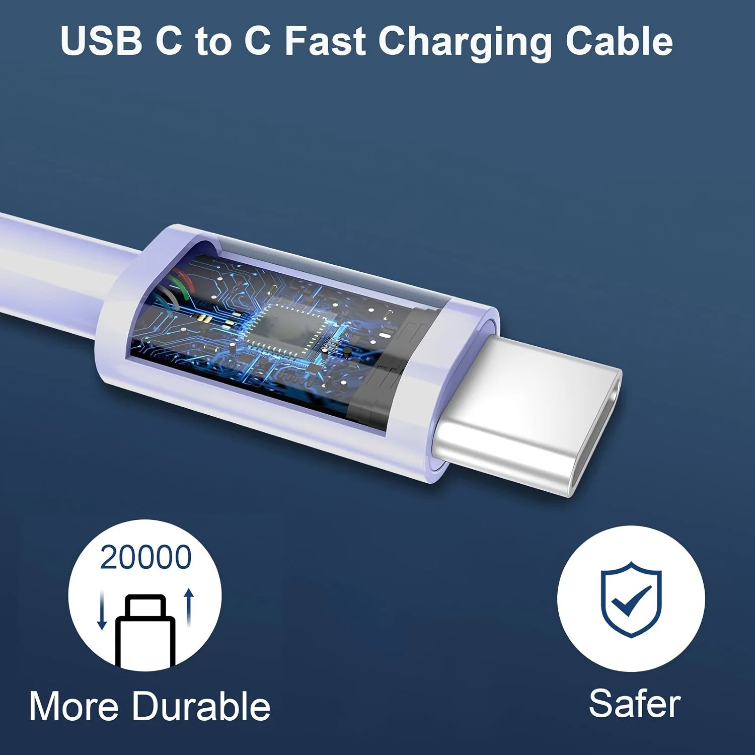 For IPhone16 Charger, 40W Type C Fast Wall Charger With 6.6FT USB-C Cable For IPhone16/15/15 Plus/15 Pro/15 Pro Max, IPad
