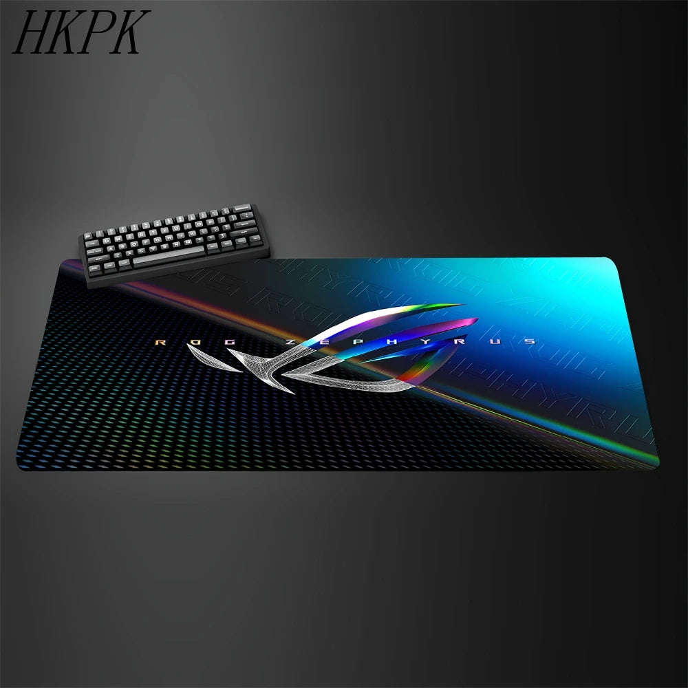 Gamer Mouse Pad Cartoon Asus Deskmat Gaming Mousepad Desk Protector Pc Accessories Mats Kawaii Anime Extended Mause Pads