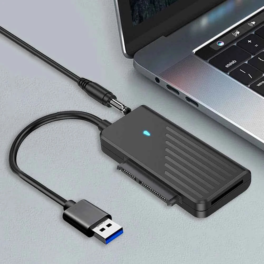 USB3.0 To SATA External Adapter 5Gbps 2.5/3.5 Inch HDD Converter M.2 NGFF Solid State Converter NVME for Desktop Laptop