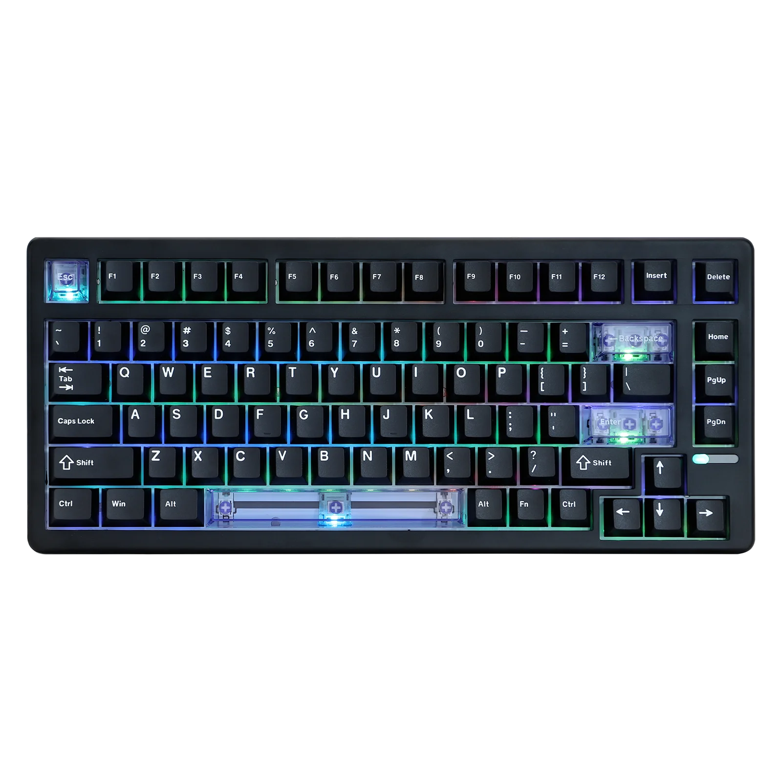 EPOMAKER HE80 75% QWERTY US Layout Hot-Swap Gasket Wired Hall Effect Mechanical Keyboard with DKS & SOCD