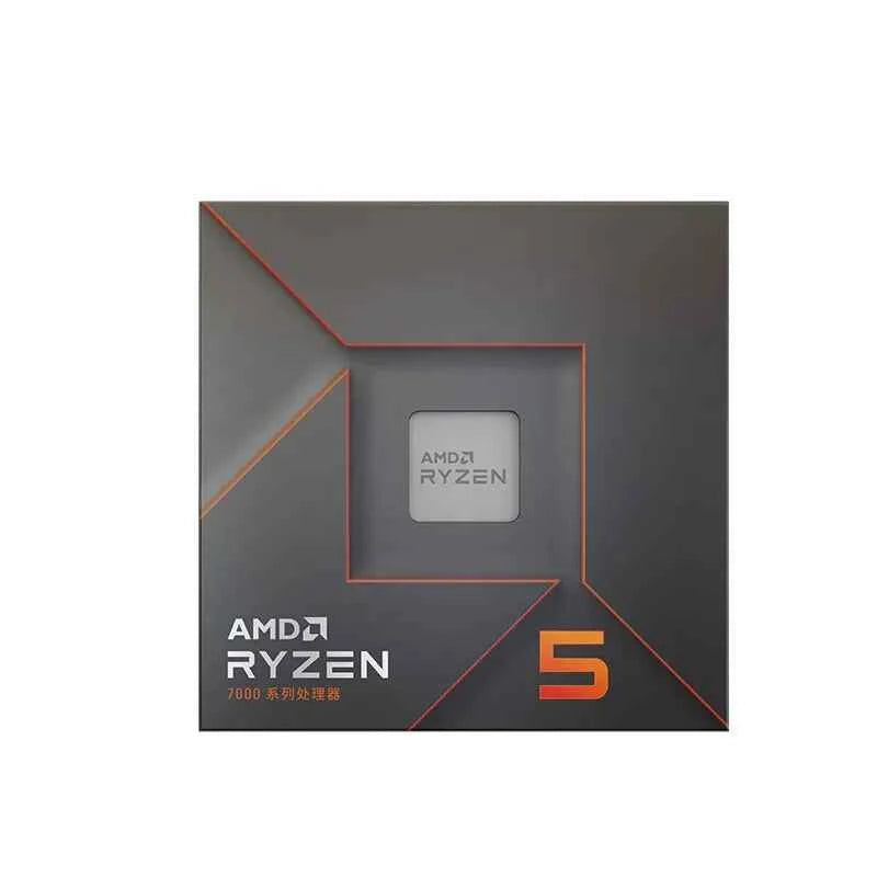 AMD Ryzen 5 7600X Boxed 4.7 GHz 6-Core 12 Threads PCIE 5.0 105W CPU Processor 5NM L3=32M 100-000000593 AM5 Gaming Processor