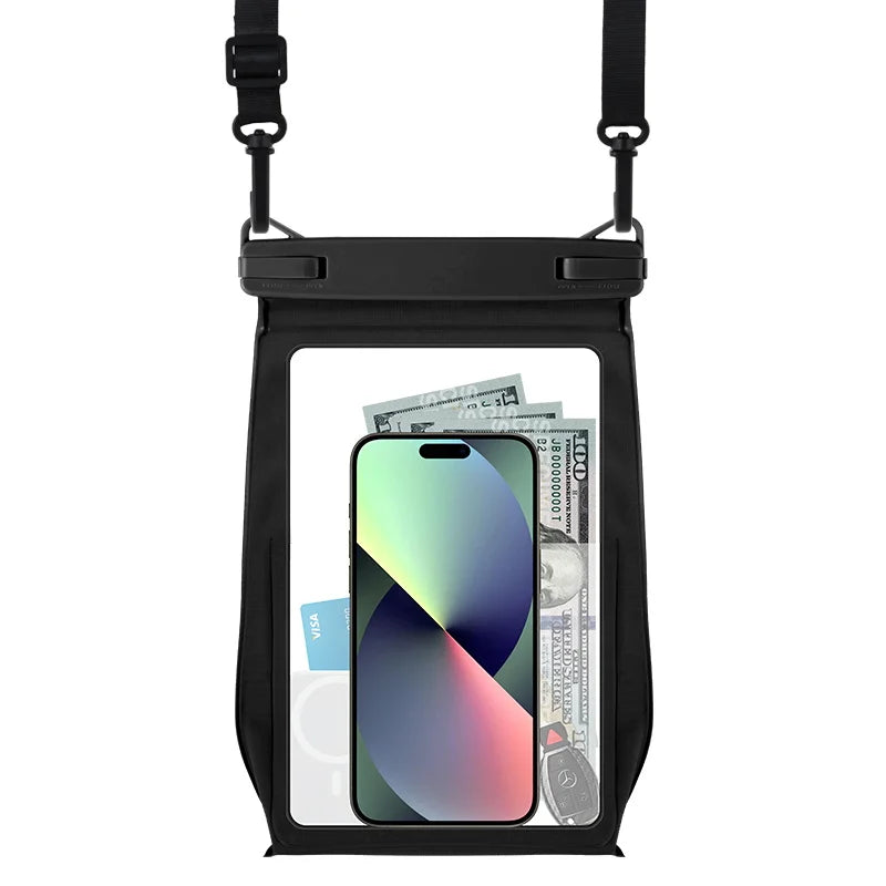 Waterproof Case for iPhone 16 15 14 Samsung S24 23 Ultra Pro Max Plus Large Capacity Swimming Underwater Diving Cover Pouch \';[
