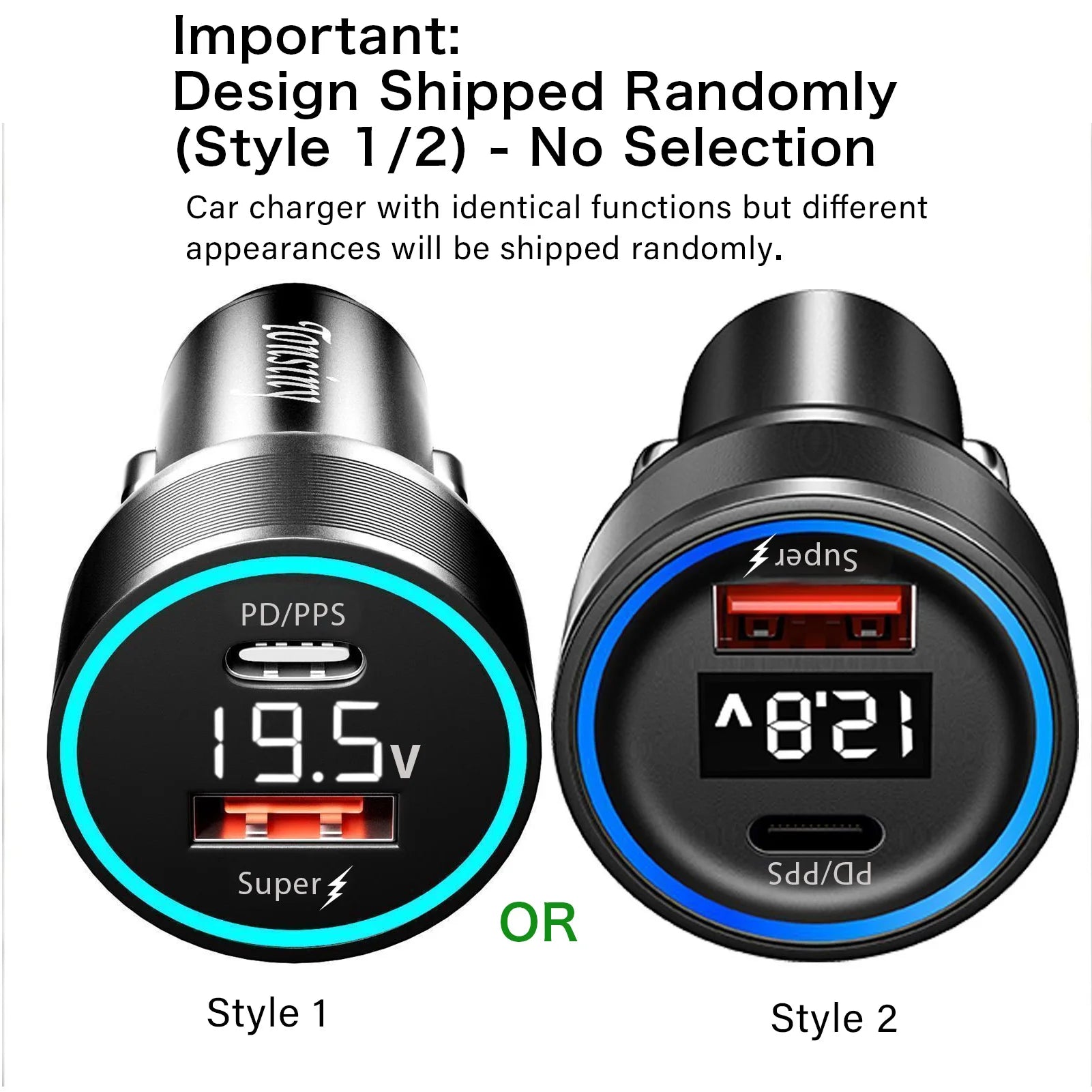 For Oneplus car charger 80W,SuperVooc car charger for OPPO,for realme car adapter superdart,for oneplus 12 10T auto charger warp
