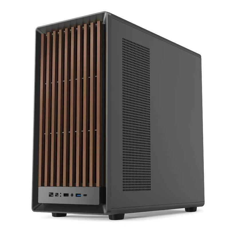 Power Train Zhenjie G1 PC case MATX Wooden panel glass side-transparent support 240/360 water-cooled computer case TYPE-C port
