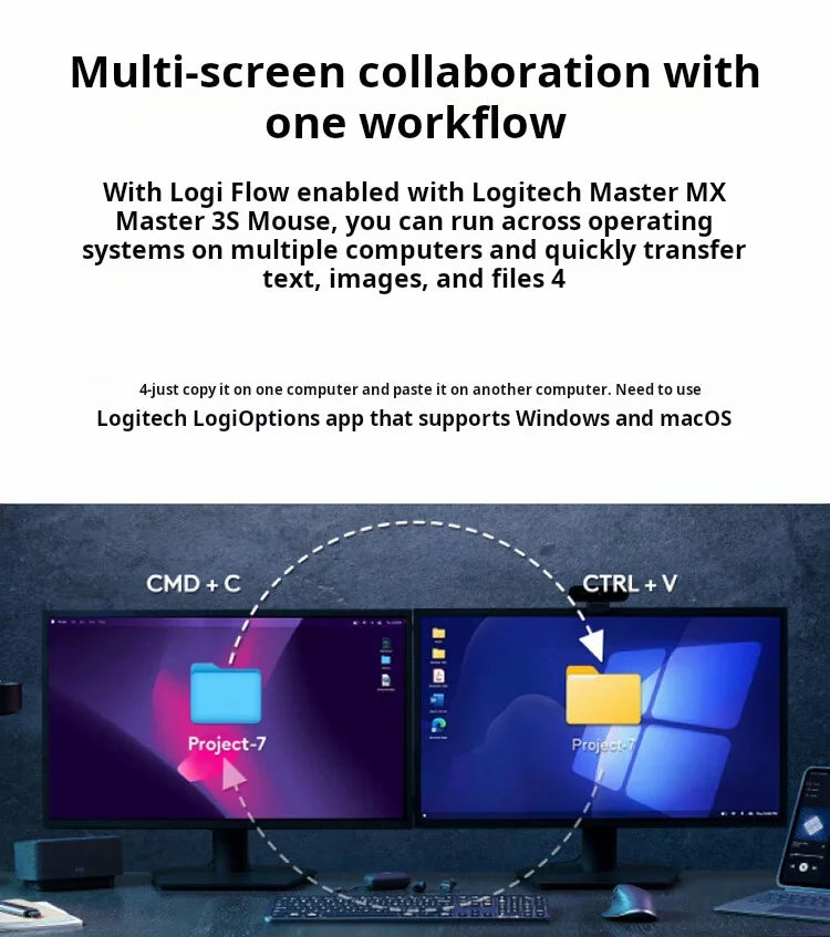 Logitech MX Keys S Wireless Office Keyboard - Smart Illuminated, Multi-Device Ergonomic w/ Logi Bolt, Low Profile & Portable