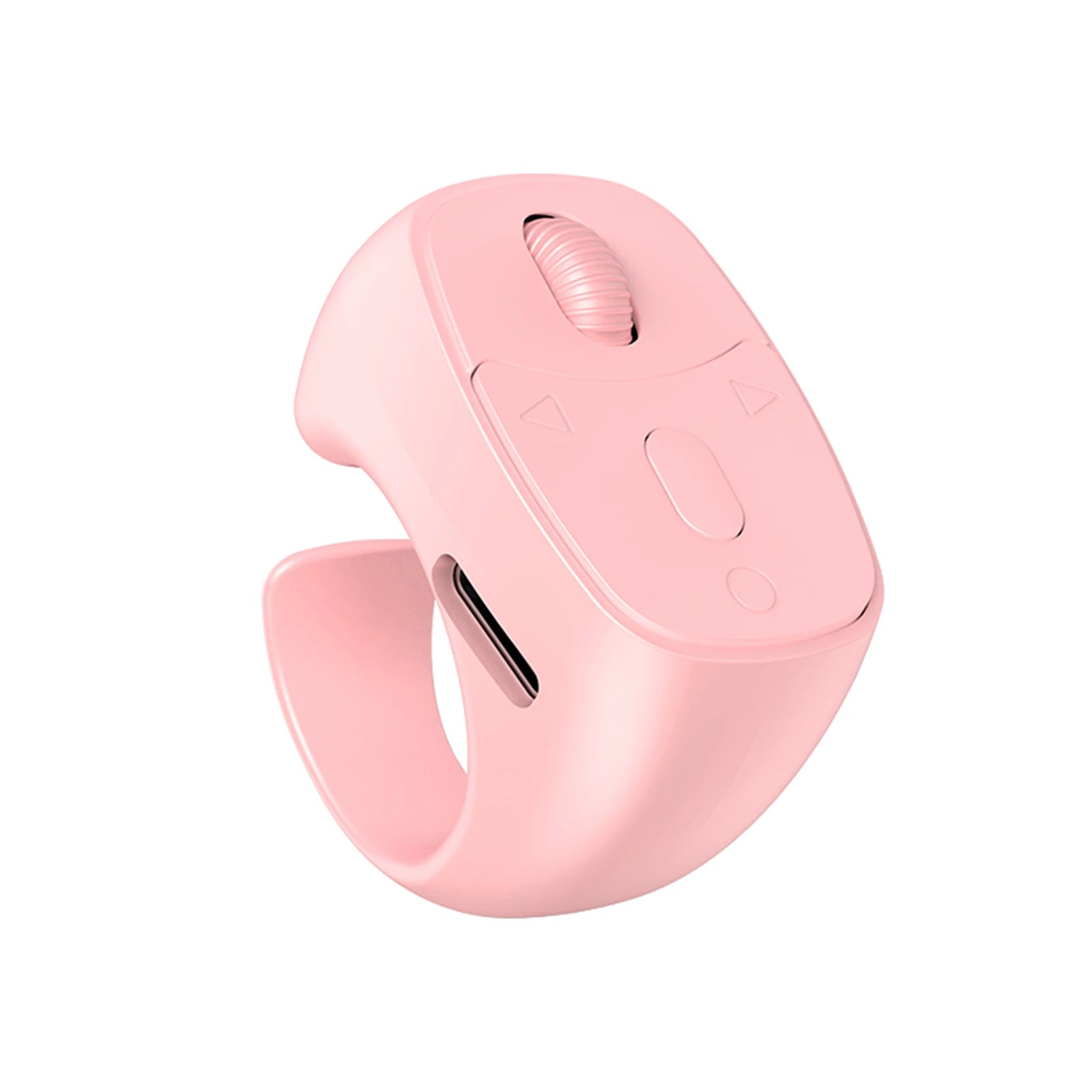 Wireless Fingertip Ring Bluetooth 5.3 Remote Control 10M Range for Selfie/Camera Zoom/E-book Page Turning/Video Music Switch