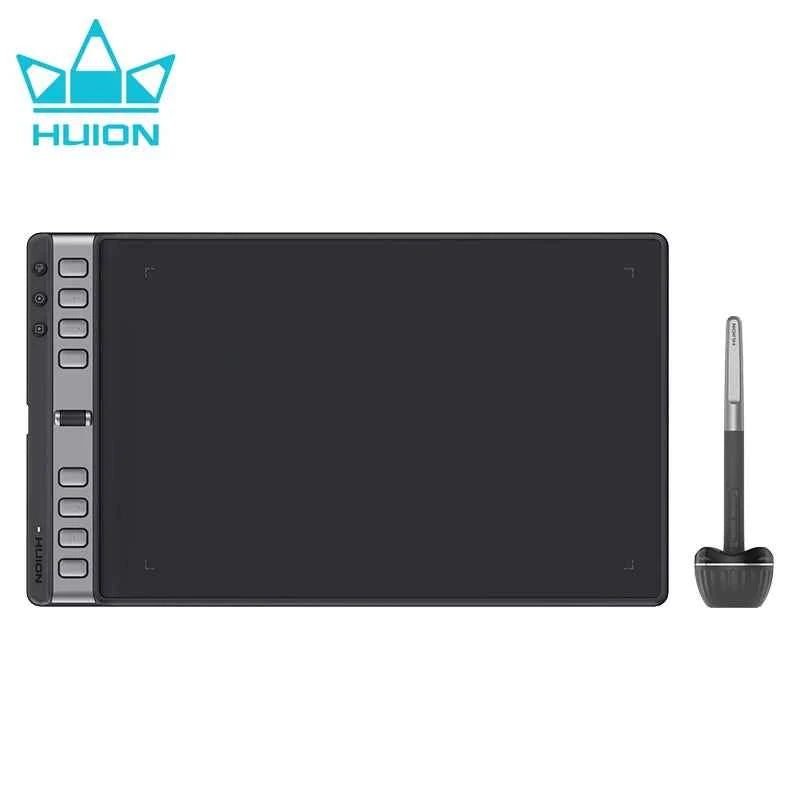 Huion Inspiroy 2 L 10.5x6.56 Inch Graphics Tablet Drawing H1061P PenTech3.0 Digital Stylus PW110 with Scroller 3 Group Keys