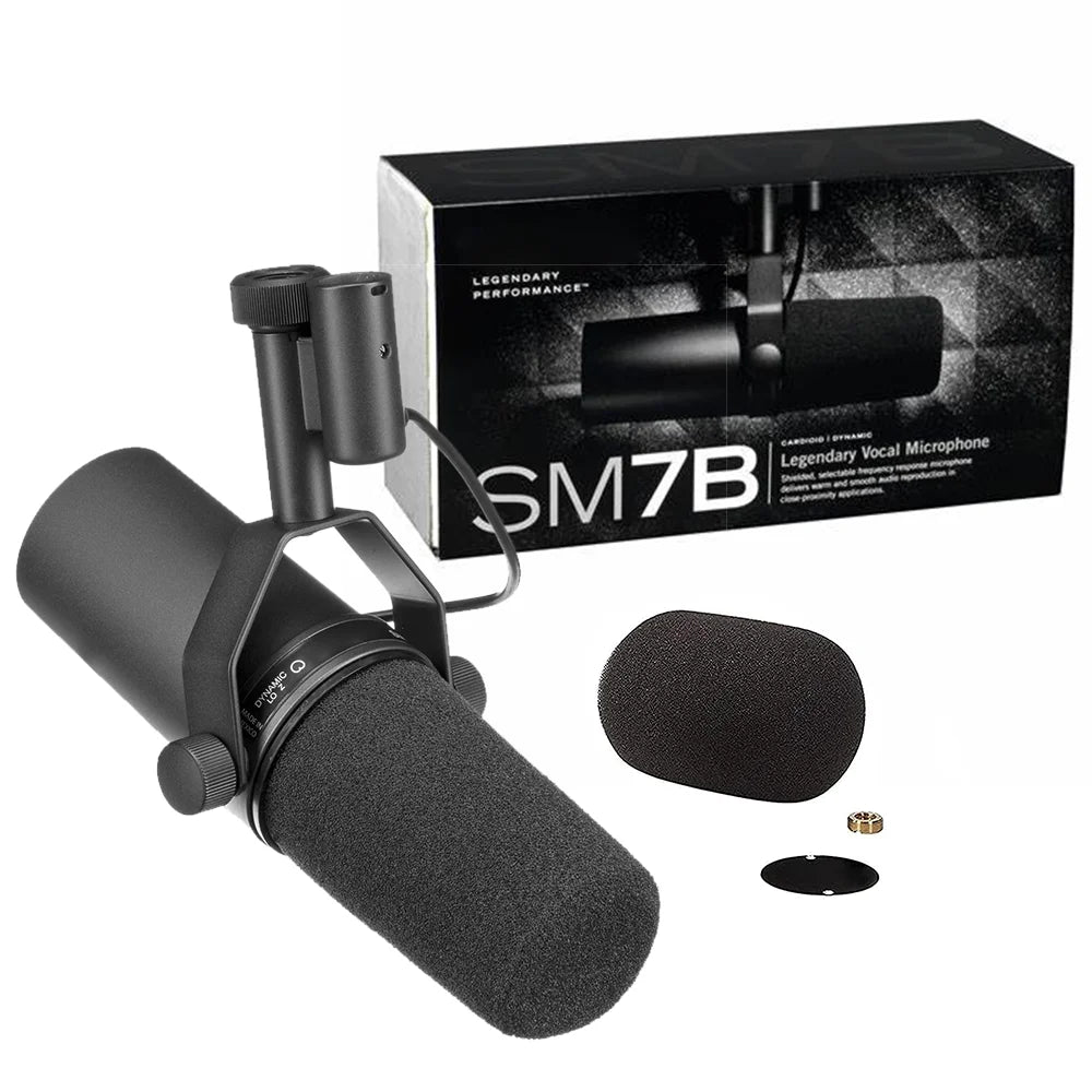 TAVOSOP Omnidirectional Dynamic Hanging Microphone for Professional Studio Use - WinSupport Tech