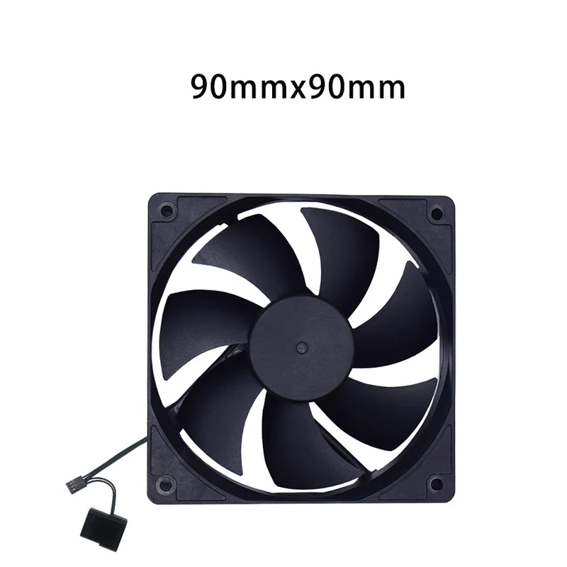 8cm 9cm 12cm Quiet Computer Fan Silent PC Fans For Computer PC Case GPU CPU Cooler Radiator Cooling
