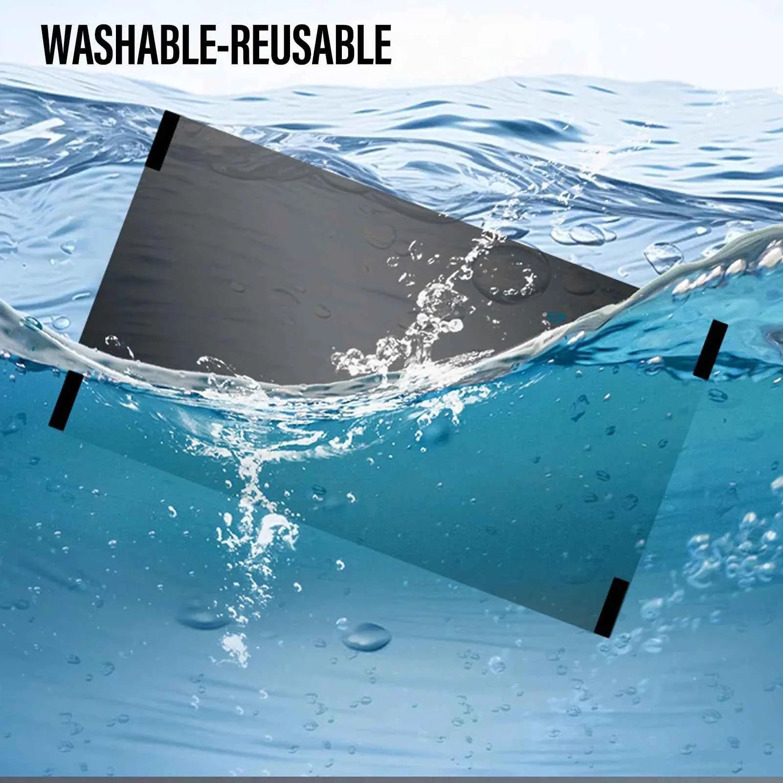 27 Inch 16:9 Computer Privacy Screen Filter PET Magnetic Computer Privacy Film Removable Anti Glare Blue Light Protector Eye Car