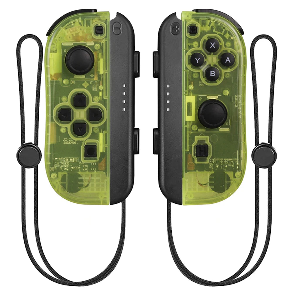 Joy Pad Joycons Gamepad for Nintendo Switch Joystick Bluetooth Wireless Game Controller Joystick with Trubo Video Game Consoles