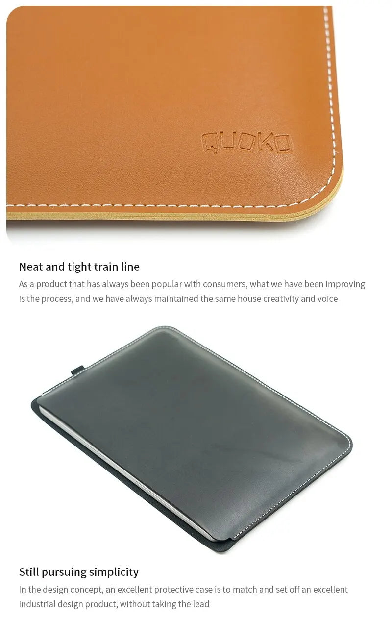 Ultra Thin Super Slim 13 Inch Laptop Bag Case Sleeve For M1 M2 MacBook Pro Retina Air 13.3 13.6 For HP Surface Pro Dell