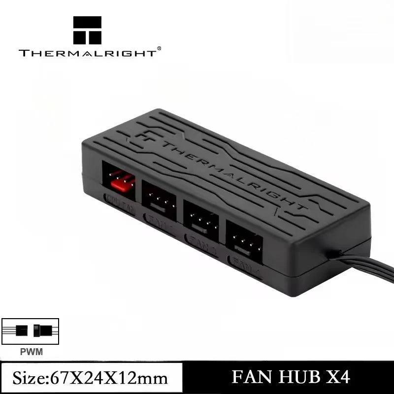 Thermalright TL-ARGB HUB Controller REV.A 10 port ARGB Lighting Hub SATA powered ARGB signal sync