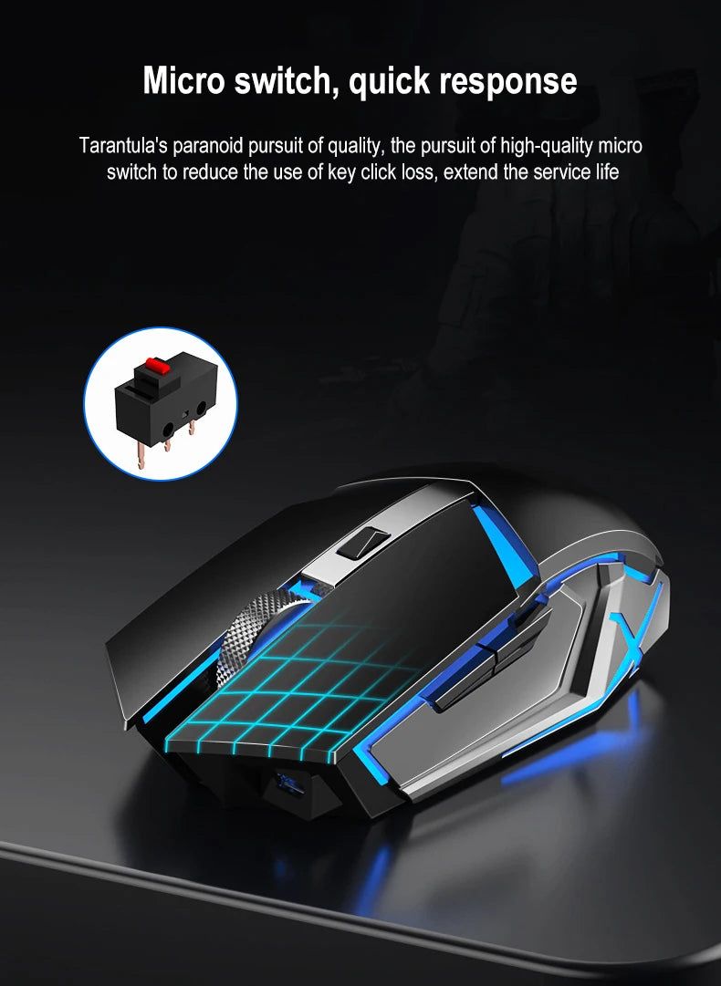 T610 Wireless Keyboard & Mouse Combo Rechargeable Notebook, Desktop Office, Home Gaming, E-sports Keyboard & Mouse