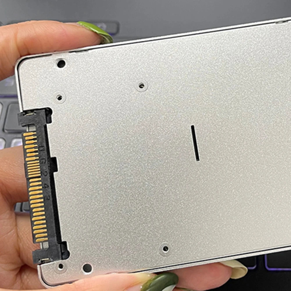 M.2 SSD To U.2 Adapter Card M.2 NVMe SATA-Bus NGFF SSD To PCI-e U.2 Adapter 32Gbps PC-E3.0X4 with Case for Desktop Computer