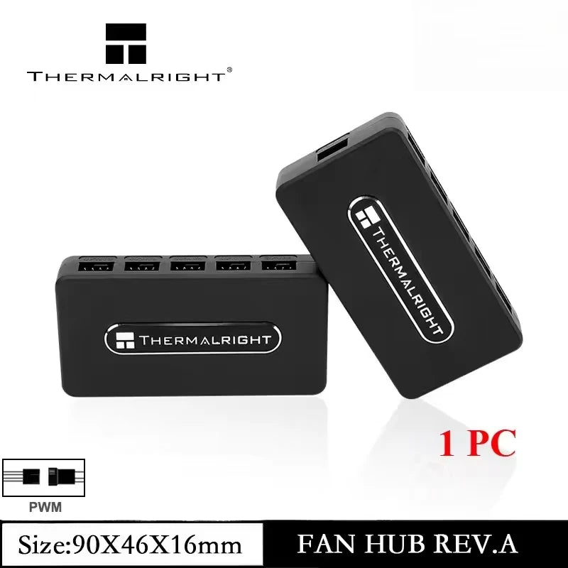 Thermalright TL-ARGB HUB Controller REV.A 10 port ARGB Lighting Hub SATA powered ARGB signal sync