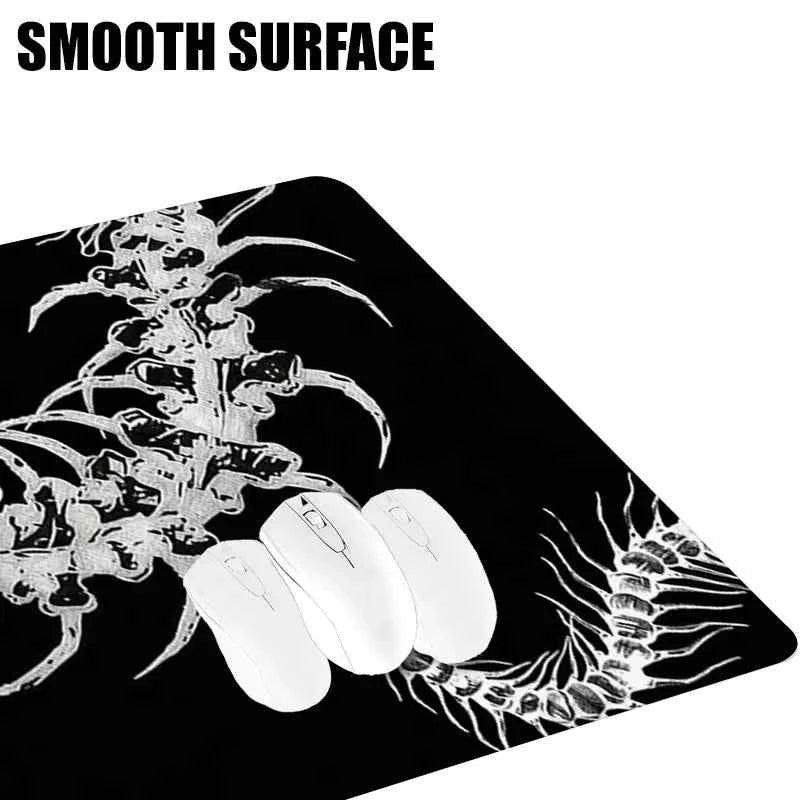 Anime Black Centipede XXL Gaming Mouse Pad Non-slip Stitched Edge Large Desk Mat Keyboard Carpet For Gamer Laptop Desktop