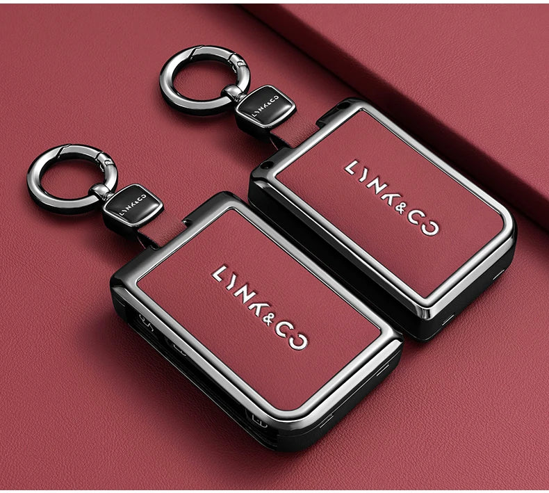 Car Key Cover Case Holder Remote Keyless Entry Car Accessories for LYNK&CO 05 01 02 03 06 Keychains Protection Key Fob