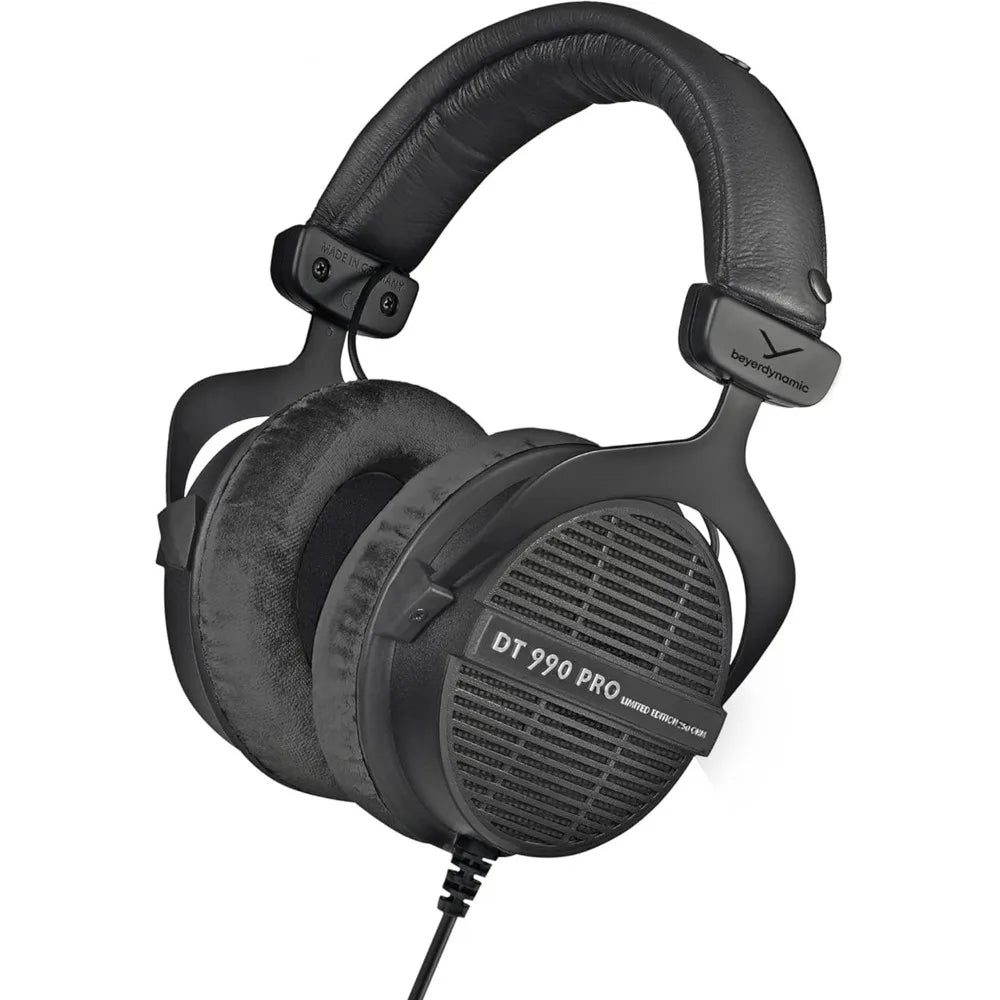 Beyerdynamic DT 990 Pro Open Back Headphone Premium HiFi Audio Comfort Wired Headset for Studio Mixing Gaming Daily DT990 Pro