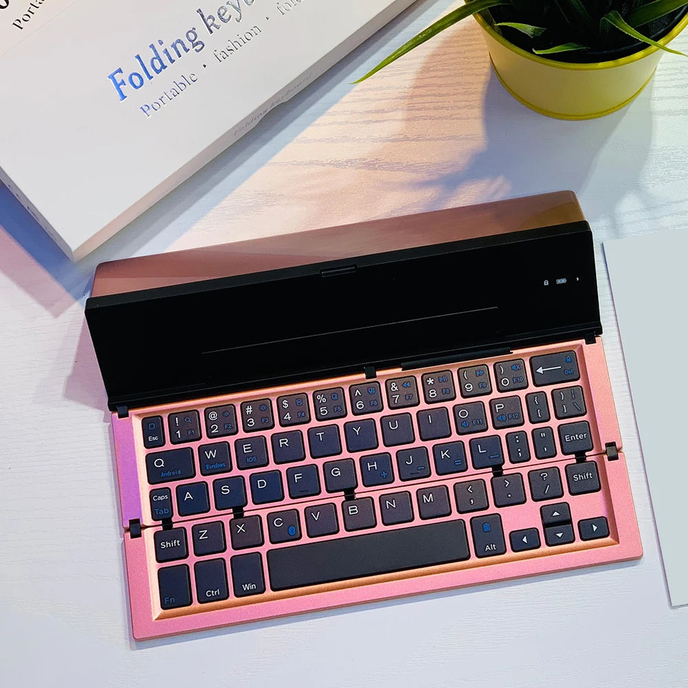 Wireless Folding Keyboard BT 5.1 Numeric Keypad for IOS Android Windows for Ipad Tablet Portable Mini Digital Keypad