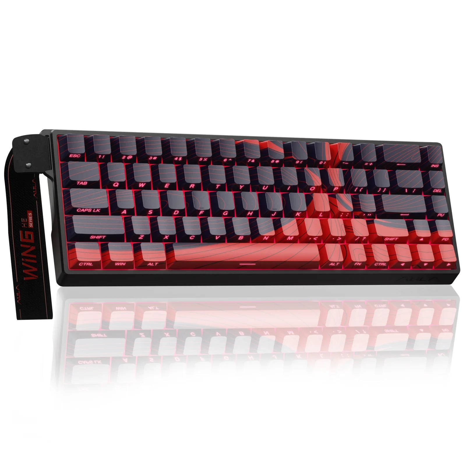 AULA WIN68 HE Esports Magnetic Switch Keyboard Rapid Trigger 8K Return RGB Hotswap 60% 68% Custom Game Keyboard