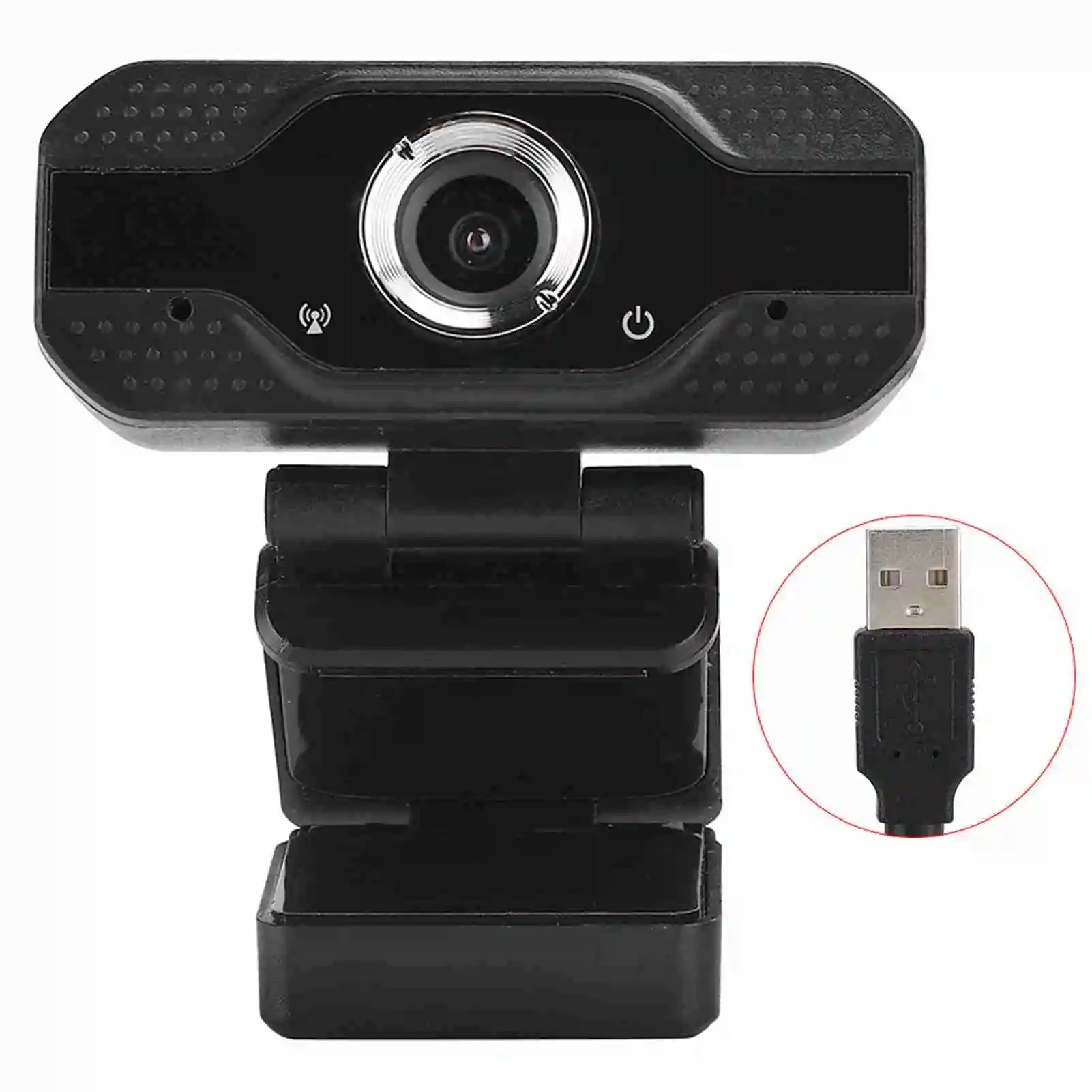VBESTLIFE 1080P Full HD USB Webcam