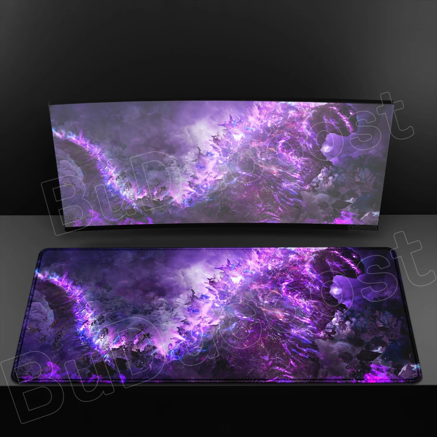 G-Godzillaes Mouse Pad Personalized Pattern 900x400mm XXL Lockedge Office Laptop Game Computer Desk Mat Table Keyboard Mouse Pad