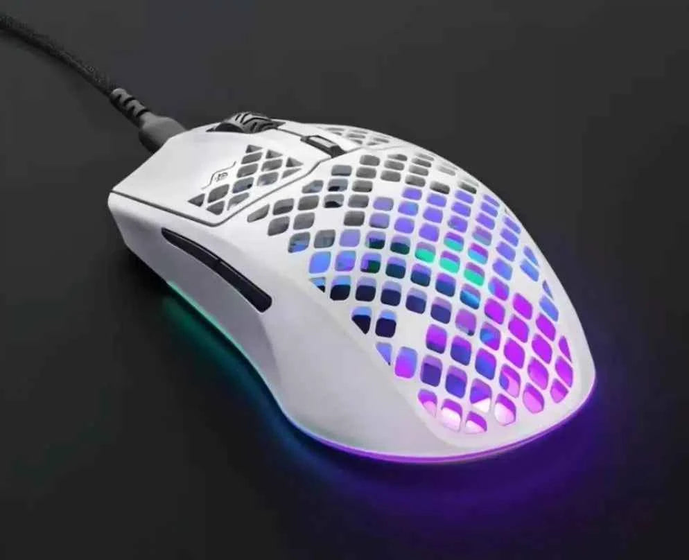 SteelSeries Aerox 3 Wired Gaming Mouse 8500 CPI TrueMove Core Optical Sensor Ultra-lightweight Water Resistant Design Game Mice