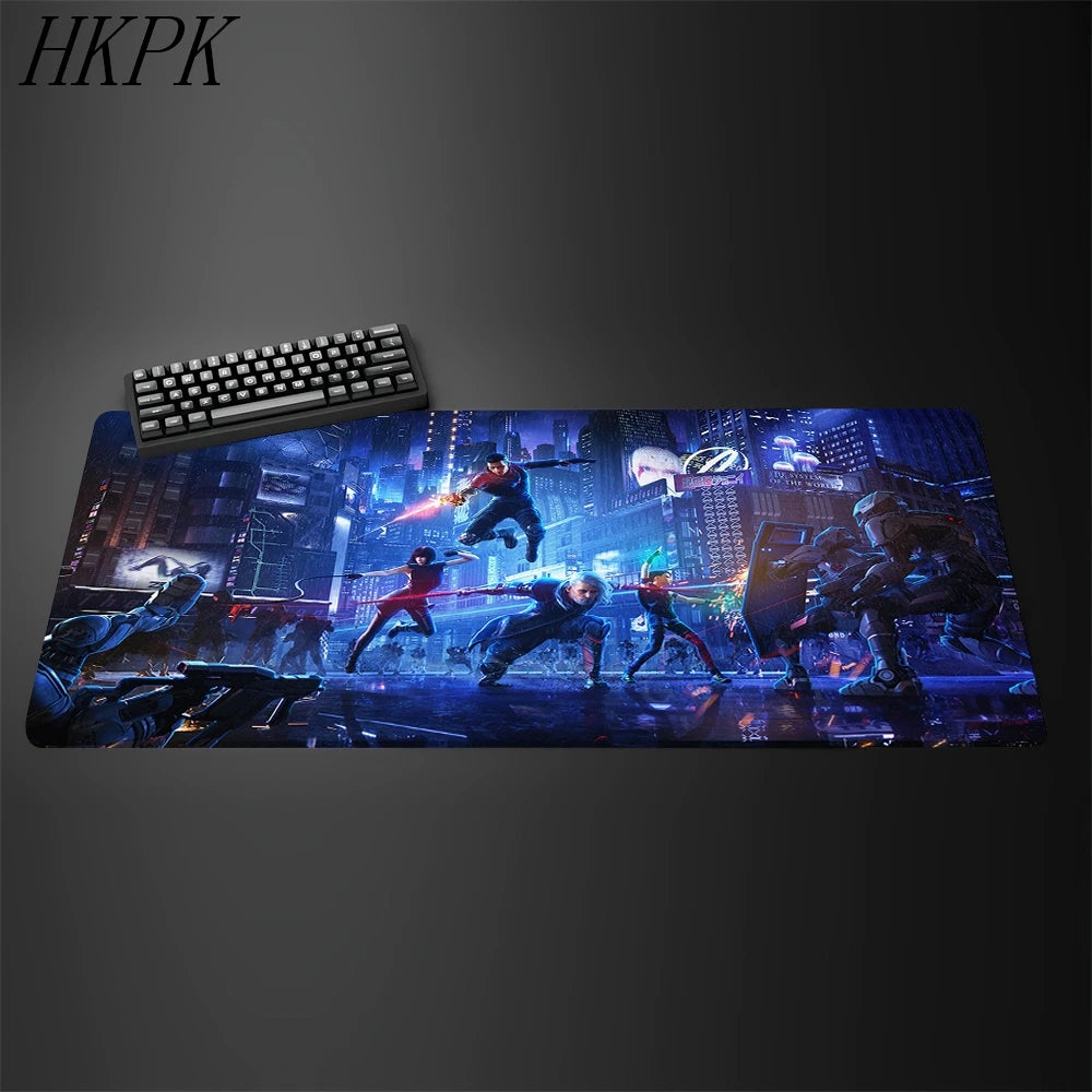 Gamer Mouse Pad Cartoon Asus Deskmat Gaming Mousepad Desk Protector Pc Accessories Mats Kawaii Anime Extended Mause Pads