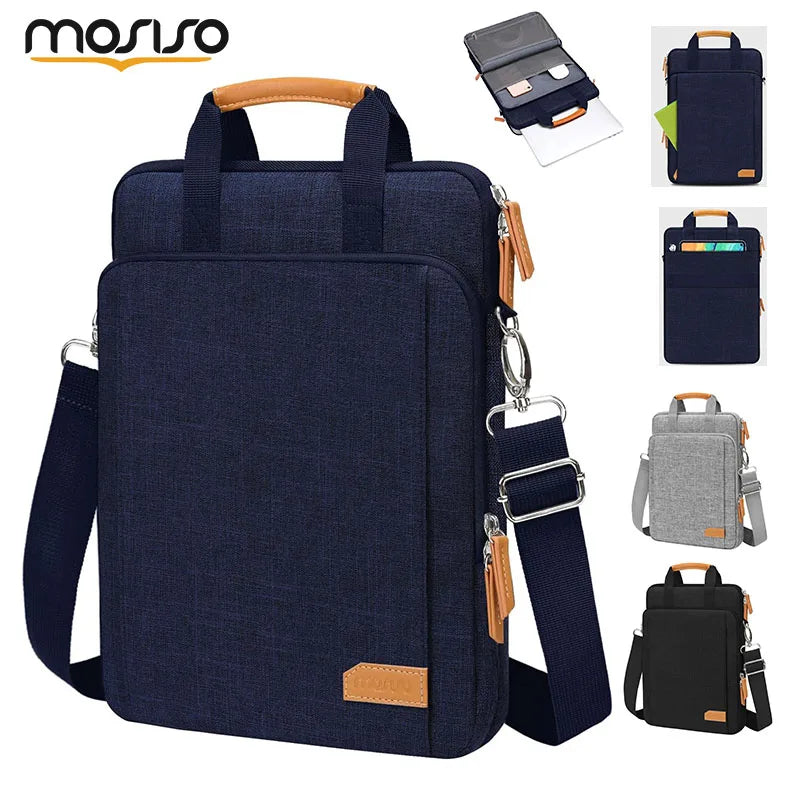 Laptop Sleeve Bag for MacBook Air/Pro 13–16 inch (M1–M5) – Protective Carrying Case with Shoulder Strap for HP, Dell, Lenovo, Asus Notebooks