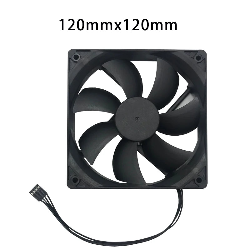 8cm 9cm 12cm Quiet Computer Fan Silent PC Fans For Computer PC Case GPU CPU Cooler Radiator Cooling