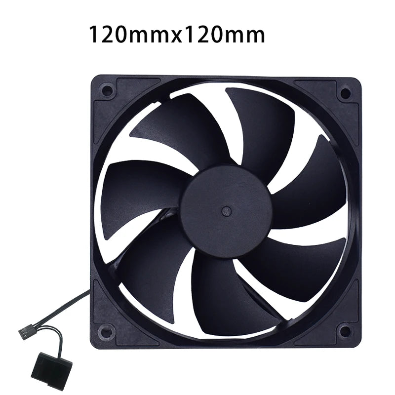 8cm 9cm 12cm Quiet Computer Fan Silent PC Fans For Computer PC Case GPU CPU Cooler Radiator Cooling